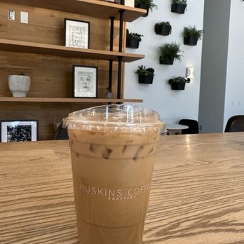 Huskins Coffee - Iced latte - Coffee & Tea Near Me - Santa Ana, California