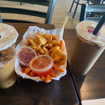 Kravin' Fruit Bar - Popcorn shrimp, sweet potato fries and Vietnamese coffee - Juice Bars & Smoothies Near Me - Houston, Texas Kravin' Fruit Bar - Popcorn shrimp, sweet potato fries and Vietnamese coffee - Juice Bars & Smoothies Near Me - Houston, Texas