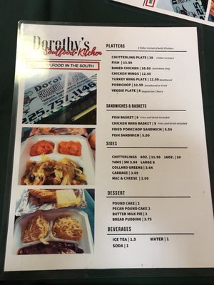 Menu photo 5 Dorothy's Soul Food Kitchen Baton Rouge, LA Menu photo 5 Dorothy's Soul Food Kitchen Baton Rouge, LA