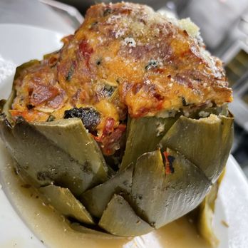 Escada Restaurant & Bar - Stuffed artichoke - American Near Me - Johnston, Rhode Island
