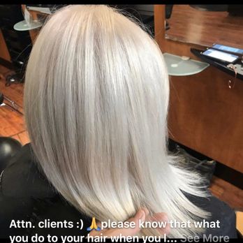 Salon Capelli - Silver bleach out and tone . - Hair Salons Near Me - El Dorado Hills, California Salon Capelli - Silver bleach out and tone . - Hair Salons Near Me - El Dorado Hills, California