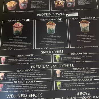 Bowl'D Acai - Menu - Acai Bowls Near Me - San Francisco, California