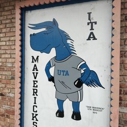 Showdown - Most recent UTA mural outside, 2023