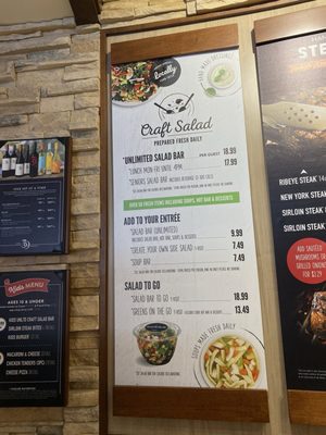 Menu photo 2 Sizzler Ontario, CA