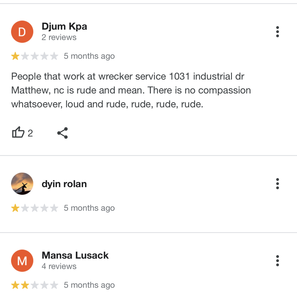Williams Wrecker Service - Towing Near Me - Matthews, North Carolina Williams Wrecker Service - Towing Near Me - Matthews, North Carolina