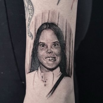 Malaka Tattoo Collective - Freshly done micro-portrait by Adrian Gallegos (left forearm placement) - Tattoo Near Me - Los Angeles, California Malaka Tattoo Collective - Freshly done micro-portrait by Adrian Gallegos (left forearm placement) - Tattoo Near Me - Los Angeles, California