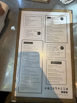 Menu photo 1 Cafeteria 15L Sacramento, CA