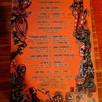 The Inferno Room - Menu - Tiki Bars Near Me - Indianapolis, Indiana The Inferno Room - Menu - Tiki Bars Near Me - Indianapolis, Indiana