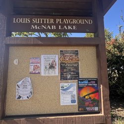 Louis Sutter Playground - Bulletin board