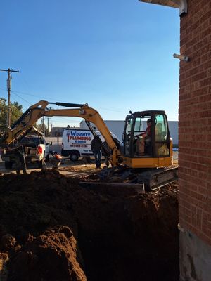 Sewer Replacement - Homeowners us their drains MANY times in a day. Showering, washing dishes, laundry -- we don't even recognize how frequently we use them because of how engrained into our day-to-day they are. Because of this, we might not recognize the need for drain services such as drain cleaning or drain replacement. No matter the size of your system, your drain is also crucial to the functionality of your house. Proper cleaning, repair and replacement helps to limit the risk of backups, floods, or just strong odors. Plus, no one likes standing calf-deep in the shower!

 

A minor problem can become a BIG ONE, leading to financial losses, not to mention frustration and headache for you and a disrupted living space. If your drains are sluggish or sinks and showers seem to be holding water for longer than they should, or if you've noticed suspicious green patches in your lawn, puddles, or bad smells in a pipe, all of these things can be a sign of serious threats to your home's plumbing. Enter: Wright Plumbing and Rooter to save the day!