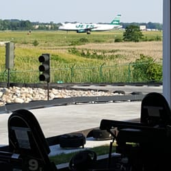 All 4 Fun - Wow NY JETS plane next to the go-karts