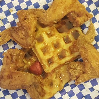 The Rolling Rooster - Legit chicken and waffles! - Chicken Wings Near Me - Austin, Texas