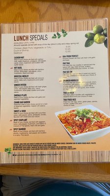 Menu photo 1 Chang Kao Thai Cuisine Bradenton, FL Menu photo 1 Chang Kao Thai Cuisine Bradenton, FL