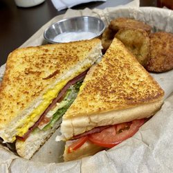 Sweet Andi's Bakery & Cafe - The #45 with zucchini chips