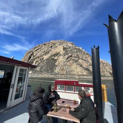 Chablis Cruises - View from outside upper deck, Morro Rock