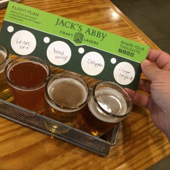 Jack's Abby Brewing - My beer choices today. - Brewpubs Near Me - Framingham, Massachusetts