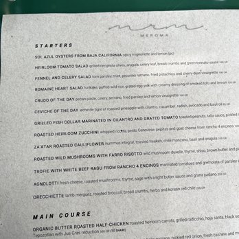 Meroma - Signature Cuisine Near Me - Ciudad de México, DIF Meroma - Signature Cuisine Near Me - Ciudad de México, DIF