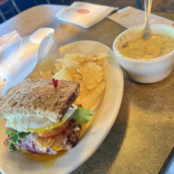 Jason's Deli - Bigger Better BLT (Manager's Special) with Cup Irish Potato Soup - Delis Near Me - Normal, Illinois