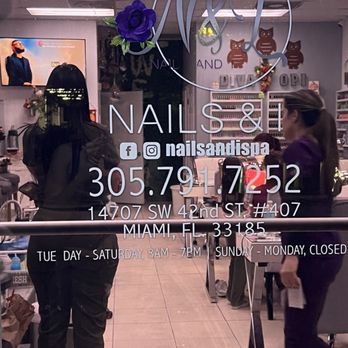 Nails and I Spa - The front door - Nail Salons Near Me - Miami, Florida