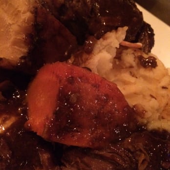 Grassfields Steak & Seafood - Braised short ribs with roots and mashed potatoes - American Near Me - Andover, Massachusetts