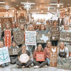 Board and Brush Creative Studio - Christmas signs