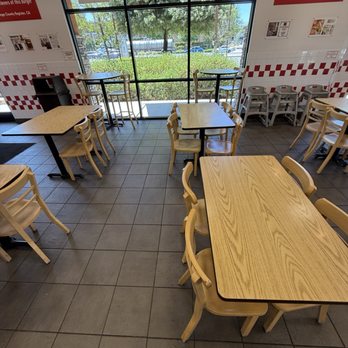 Five Guys - Dining area - Burgers Near Me - Menifee, California