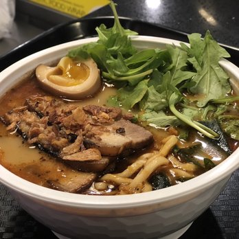 Soho Ramen - Tonkotsu black garlic ramen from soho ramen, definitely a goodplace to hangout andeat good food with friends and families. - Ramen Near Me - Riverside, California