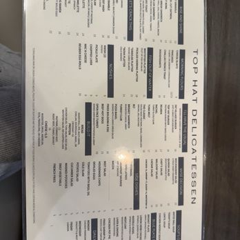 Top Hat Deli - Menu - Delis Near Me - Fort Lauderdale, Florida Top Hat Deli - Menu - Delis Near Me - Fort Lauderdale, Florida