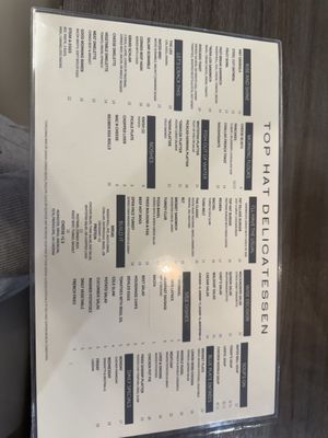Menu photo 3 Top Hat Deli Fort Lauderdale, FL Menu photo 3 Top Hat Deli Fort Lauderdale, FL