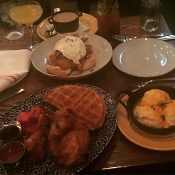 Yardbird - Chicken and waffles Biscuits and gravy Grits YUM!! - Southern Near Me - Las Vegas, Nevada Yardbird - Chicken and waffles Biscuits and gravy Grits YUM!! - Southern Near Me - Las Vegas, Nevada