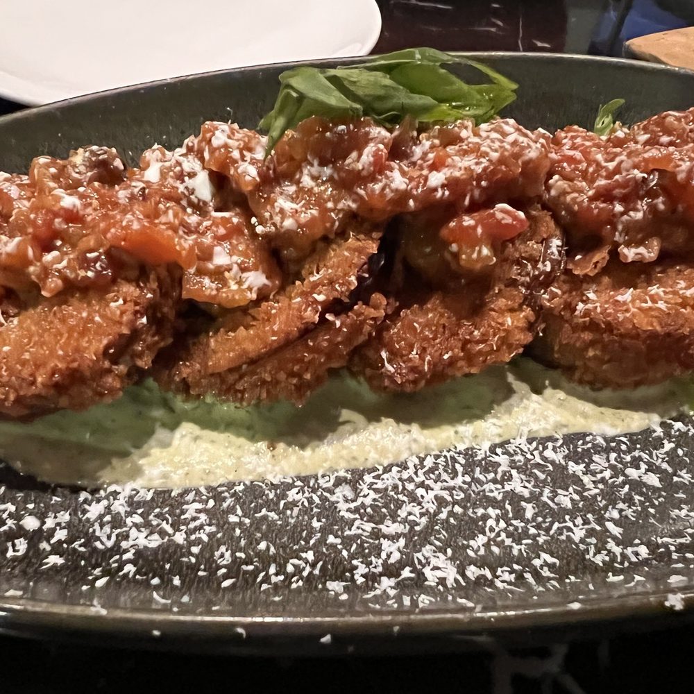 Burban Kitchen - Fried Green Tomatoes - New American Near Me - Chico, California Burban Kitchen - Fried Green Tomatoes - New American Near Me - Chico, California