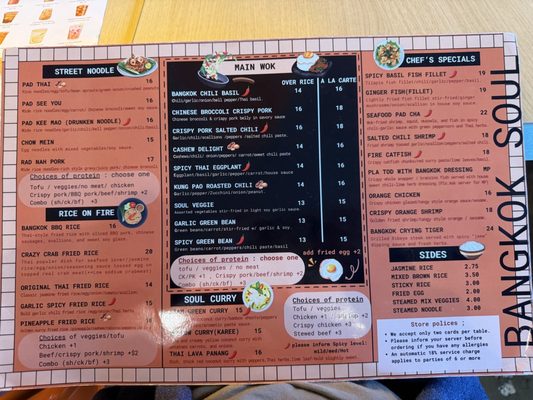 Menu photo 8 Bangkok Soul Alhambra, CA