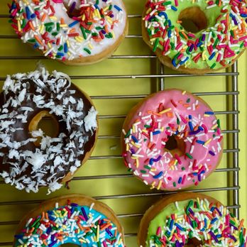 Wally's Donuts - a variety of donuts on a cooling rack - Donuts Near Me - Killeen, Texas Wally's Donuts - a variety of donuts on a cooling rack - Donuts Near Me - Killeen, Texas