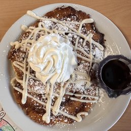 Cinnamon Roll Pancakes