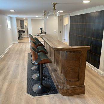 Quality Home Service - Custom bar, new flooring new walls complete redo. - General Contractors Near Me Quality Home Service - Custom bar, new flooring new walls complete redo. - General Contractors Near Me
