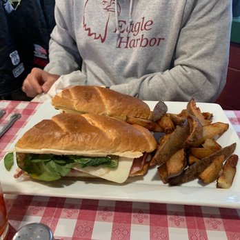 The Family Table - Italian hero full order with fries - Italian Near Me - Henry, Tennessee