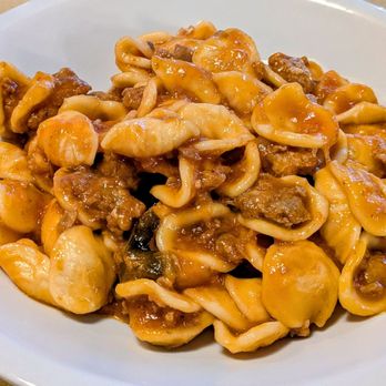 Lo Sbarco - May 26, 2026; Orecchiette Con Salsiccia e Melanzane (€9). - Cocktail Bars Near Me - Torino, TO