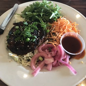 Veggie Grill by Next Level - Seoul bowl with grilled steak strips - Vegan Near Me - Pasadena, California Veggie Grill by Next Level - Seoul bowl with grilled steak strips - Vegan Near Me - Pasadena, California