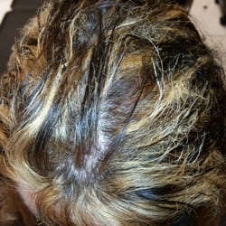 Scissori Salon & Spa - Fried my hair, but their trying to say I wanted thid.