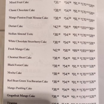Saint Germain Bakery - Price list , June 2026 - Bakeries Near Me - Richmond, British Columbia