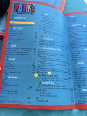 Menu photo 2 Paty's Miramar Zihuatanejo, GRO