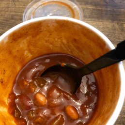 Since when does Wendy's NOT have meat in its chili??? Bought two large chili's and no beef! POOR!!!! Since when does Wendy's NOT have meat in its chili??? Bought two large chili's and no beef! POOR!!!!