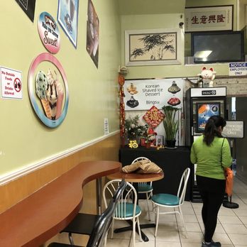 Sweetheart Cafe - Downstairs seating - Bubble Tea Near Me - San Francisco, California