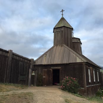 Fort Ross State Historic Park - The church inside the fort - Parks Near Me - Jenner, California