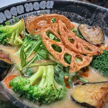 WADAYA - Vegan Ramen. Trust me the veggies and the broth are . And yes there are noodles underneath all those vegetables. - Ramen Near Me - Fullerton, California WADAYA - Vegan Ramen. Trust me the veggies and the broth are . And yes there are noodles underneath all those vegetables. - Ramen Near Me - Fullerton, California