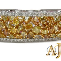 American Jewelry Institute, LLC - Multi-Color Diamond Bracelet