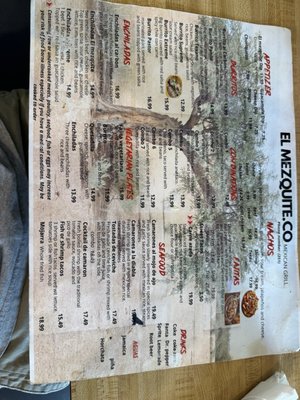 Menu photo 2 El Mezquite Mexican Grill Foley, AL Menu photo 2 El Mezquite Mexican Grill Foley, AL