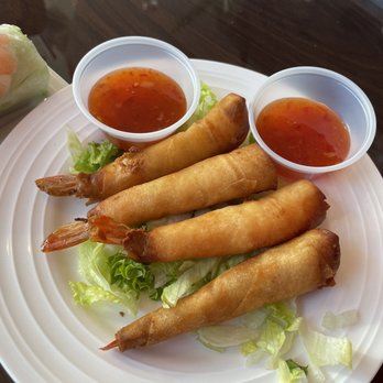 Pho Nam - 4. Fried Shrimp was wrapped in egg roll wrappers, seasoned with black pepper - Vietnamese Near Me - Beaverton, Oregon Pho Nam - 4. Fried Shrimp was wrapped in egg roll wrappers, seasoned with black pepper - Vietnamese Near Me - Beaverton, Oregon