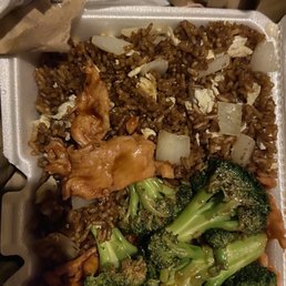 Egg in my rice which I told home not to put due to allergies I'm don't with them for this one simple mistake