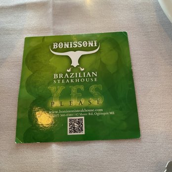 Bonissoni Brazilian Steakhouse - Brazilian Near Me - Ogunquit, Maine